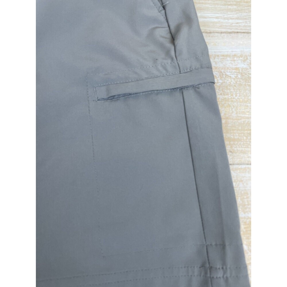 Birdie Bound Men's Golf Shorts Size 30 Gray Performance Stretch Zipper Pockets - Picture 3 of 10